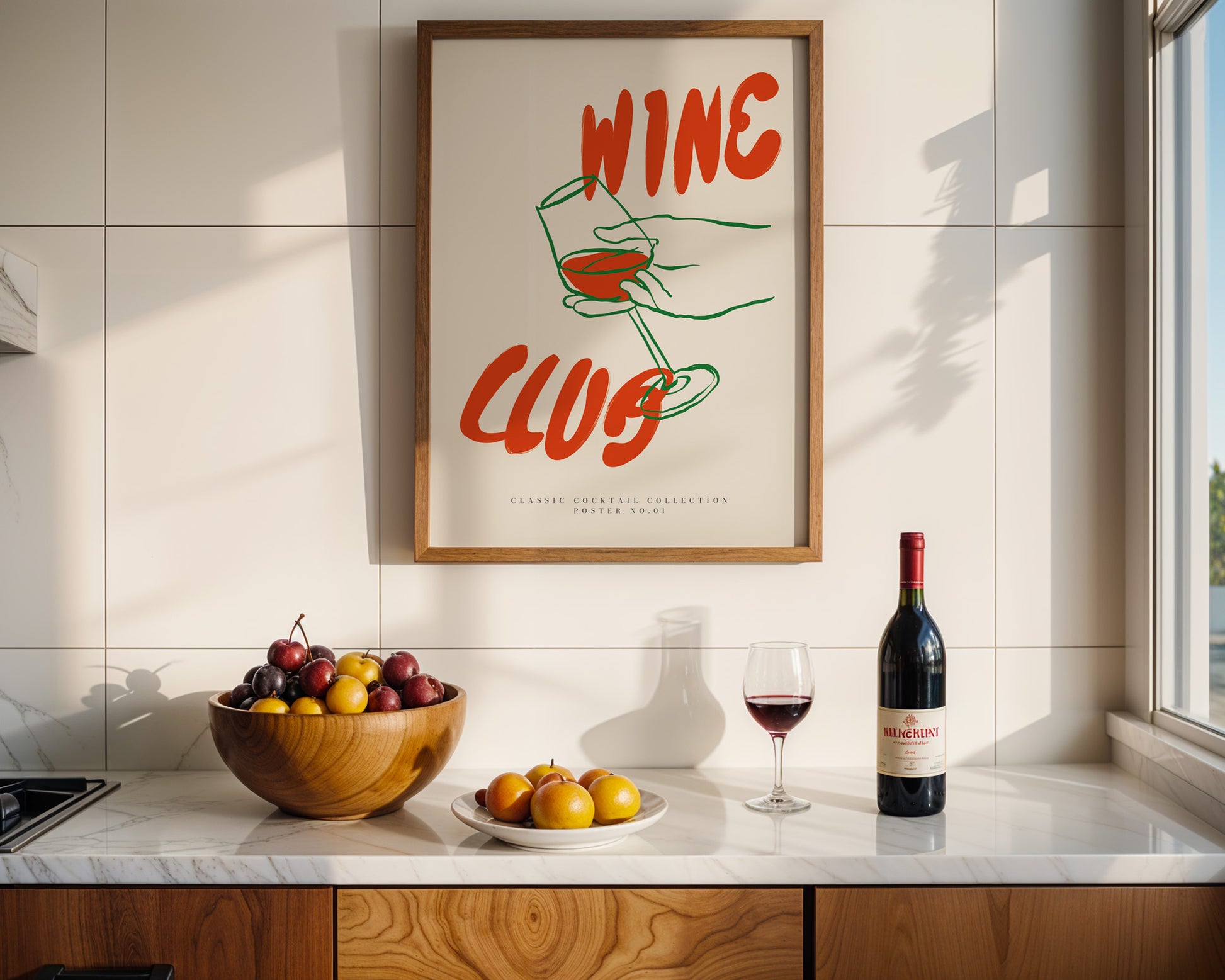 Wine Club Poster - GroovyGrove