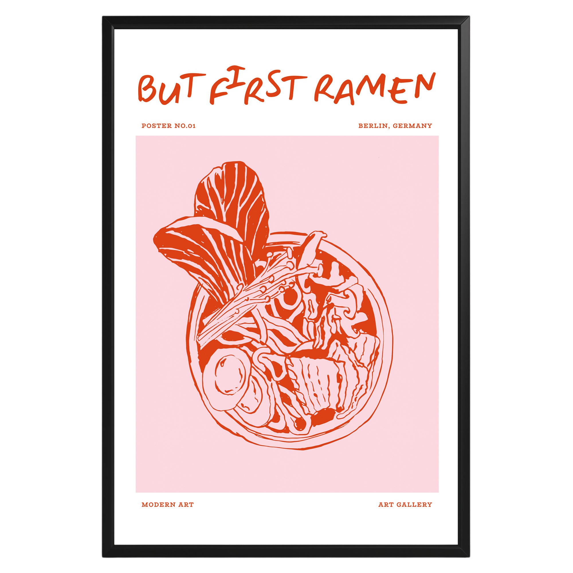 But First Ramen Poster - GroovyGrove