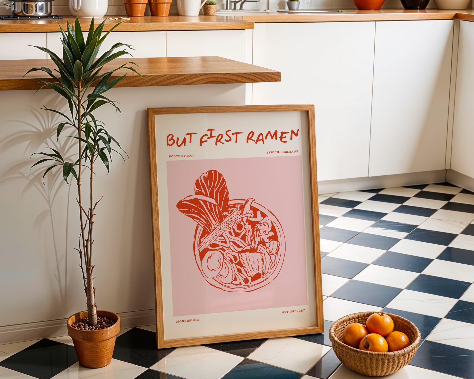 But First Ramen Poster - GroovyGrove