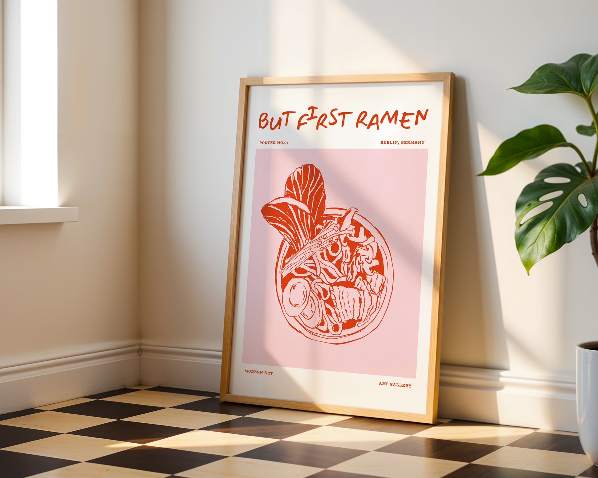 But First Ramen Poster - GroovyGrove