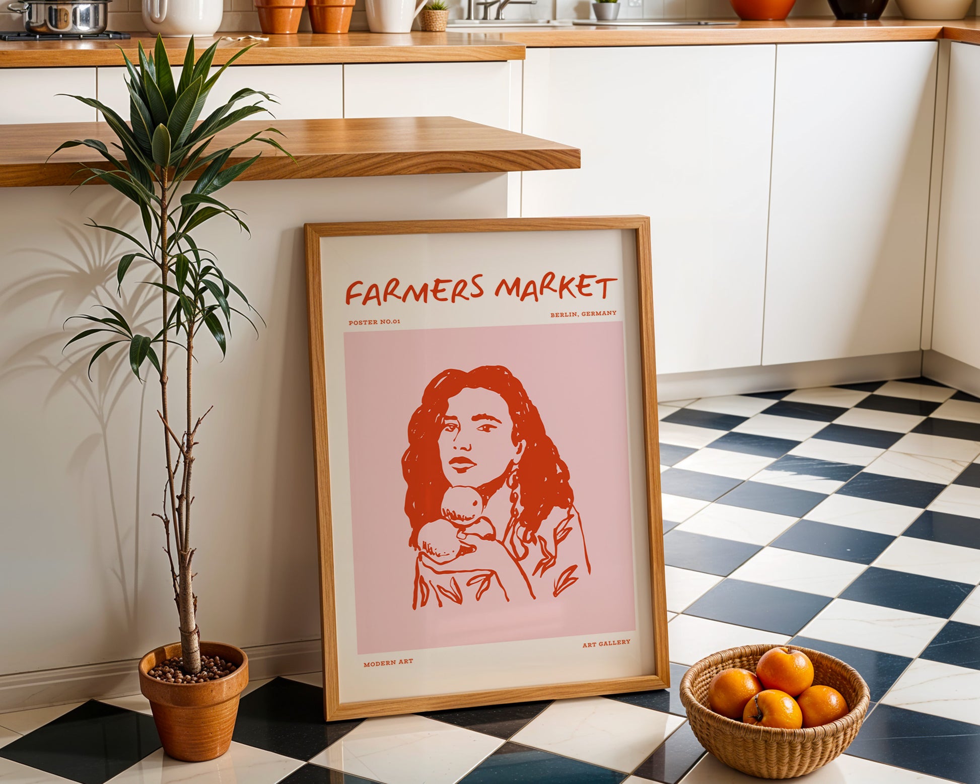 Farmers Market Poster - GroovyGrove