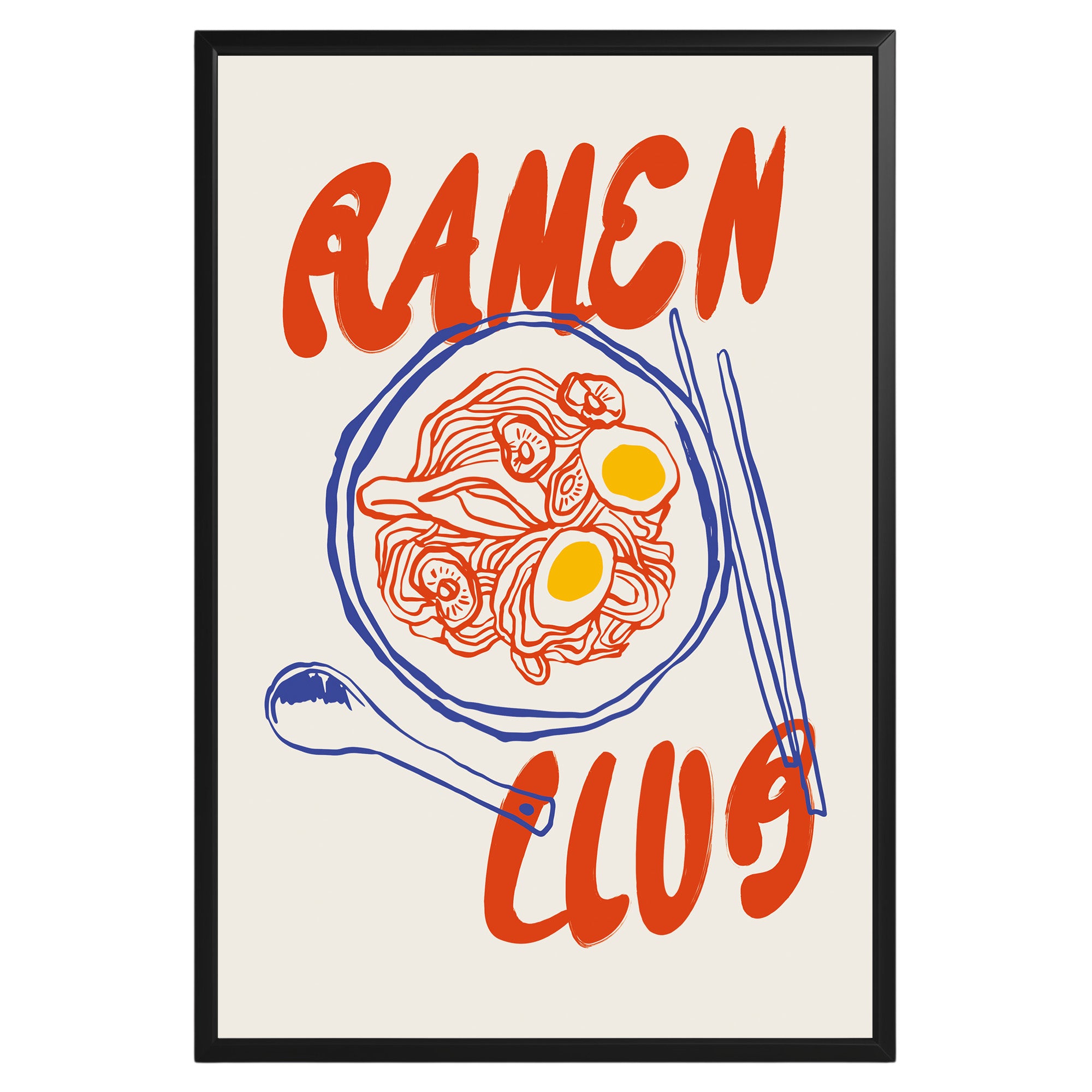 Japanese Ramen Noodles Poster - GroovyGrove