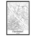 Floridsdorf Austria City Map Poster - GroovyGrove