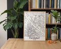 Floridsdorf Austria City Map Poster - GroovyGrove