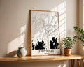 Fredrikstad Norway City Map Poster - GroovyGrove