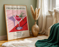 French Martini Vintage Cocktail Poster - GroovyGrove