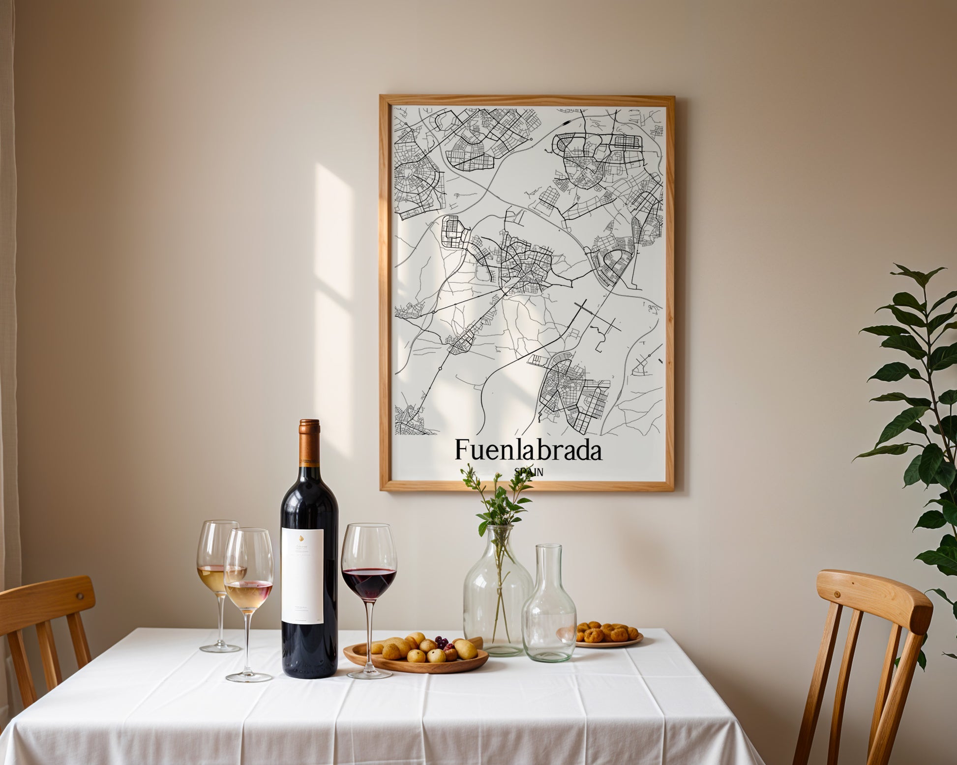 Fuenlabrada Spain City Map Poster - GroovyGrove