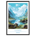 Fjords Norway Poster - GroovyGrove