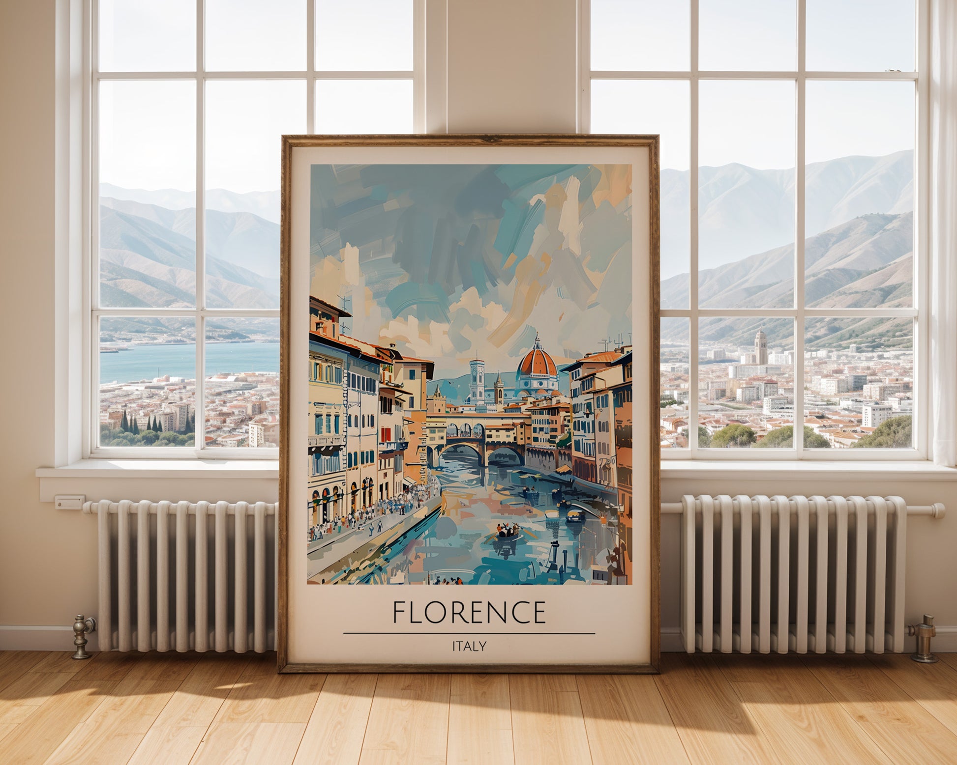 Florence Italy Travel Poster - GroovyGrove