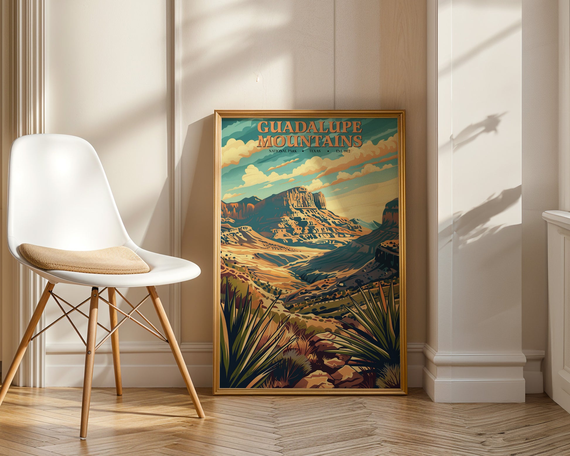 Guadalupe Mountains National Park Vintage Poster - GroovyGrove