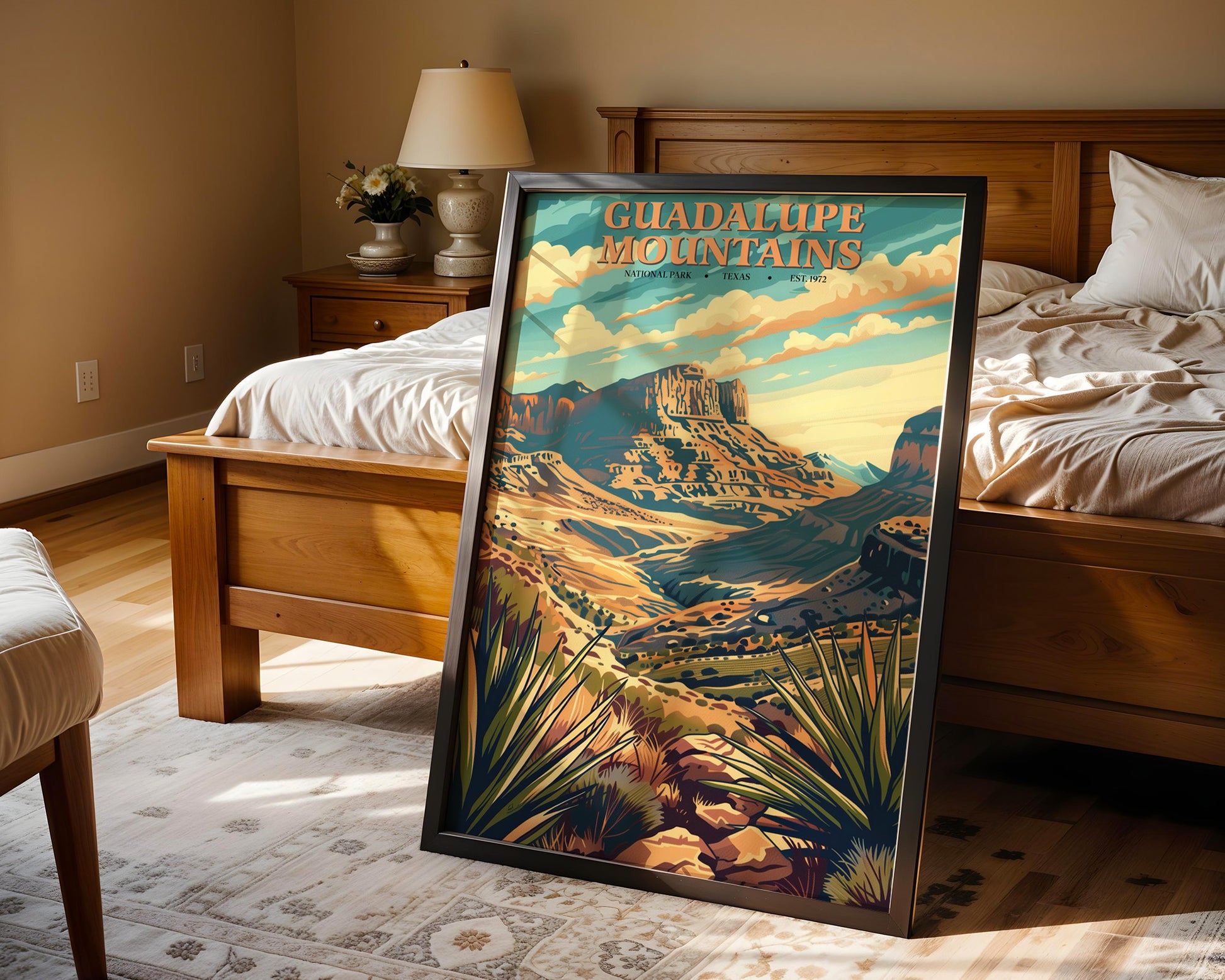 Guadalupe Mountains National Park Vintage Poster - GroovyGrove