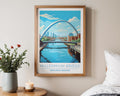 Gateshead Millennium Bridge Newcastle Poster - GroovyGrove