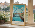 Gateshead Millennium Bridge Newcastle Poster - GroovyGrove