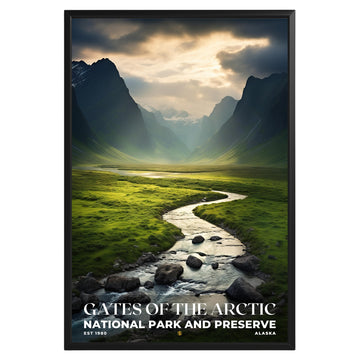 Gates of the Arctic National Park Poster - GroovyGrove