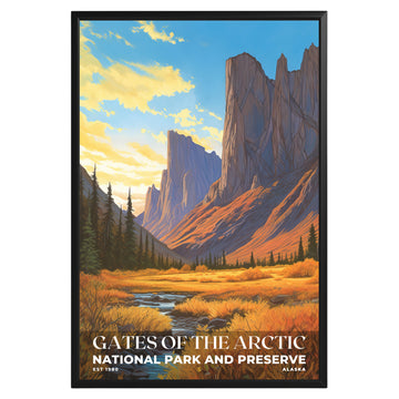 Gates of the Arctic National Park Poster - GroovyGrove