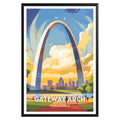 Gateway Arch National Park Poster - GroovyGrove