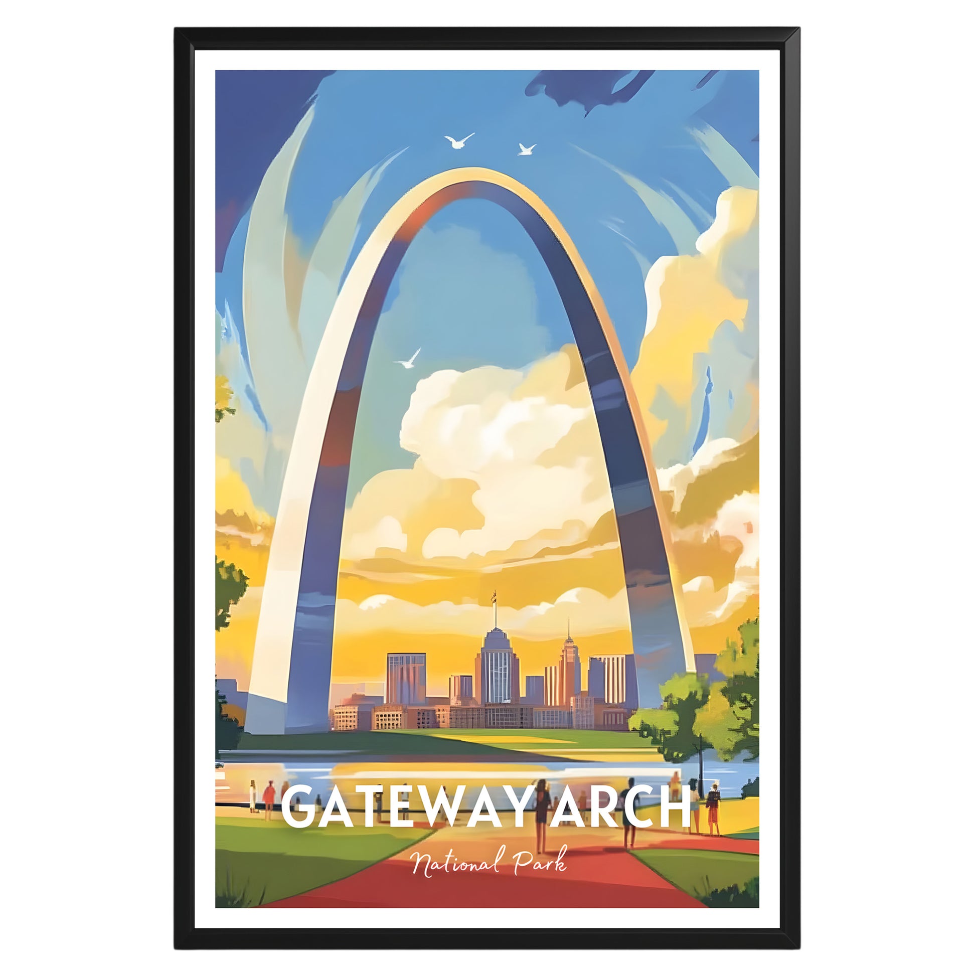 Gateway Arch National Park Poster - GroovyGrove