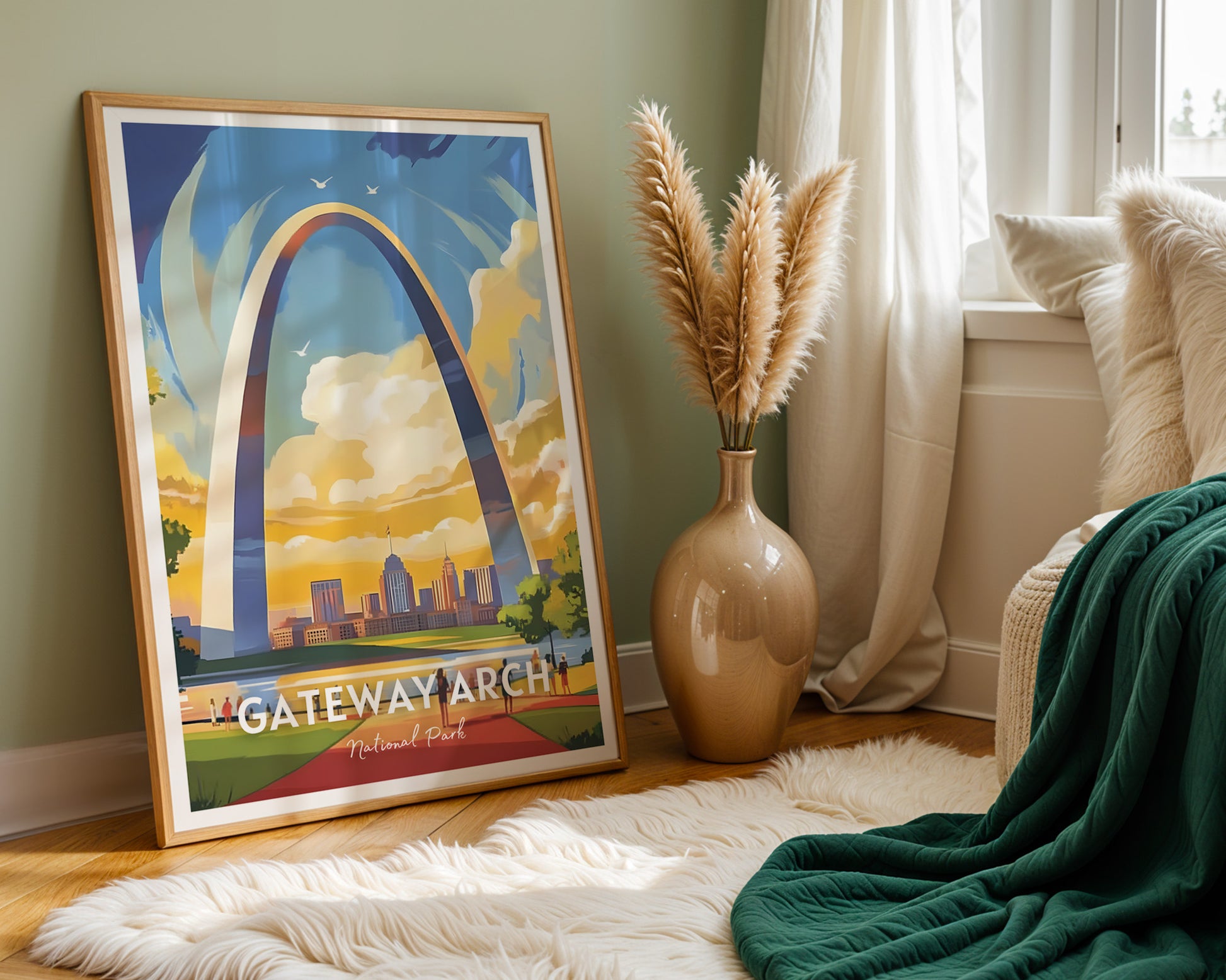 Gateway Arch National Park Poster - GroovyGrove