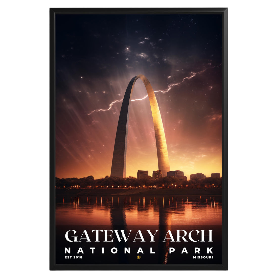 Gateway Arch National Park Poster - GroovyGrove