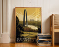 Gateway Arch National Park Poster - GroovyGrove