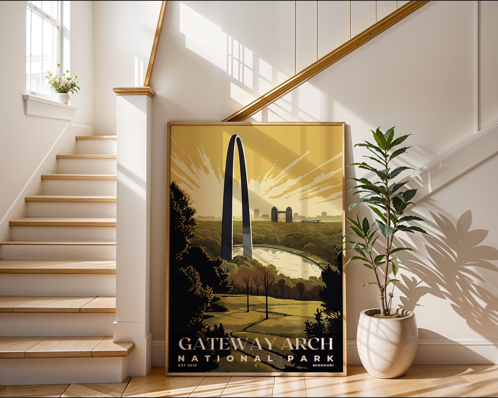 Gateway Arch National Park Poster - GroovyGrove