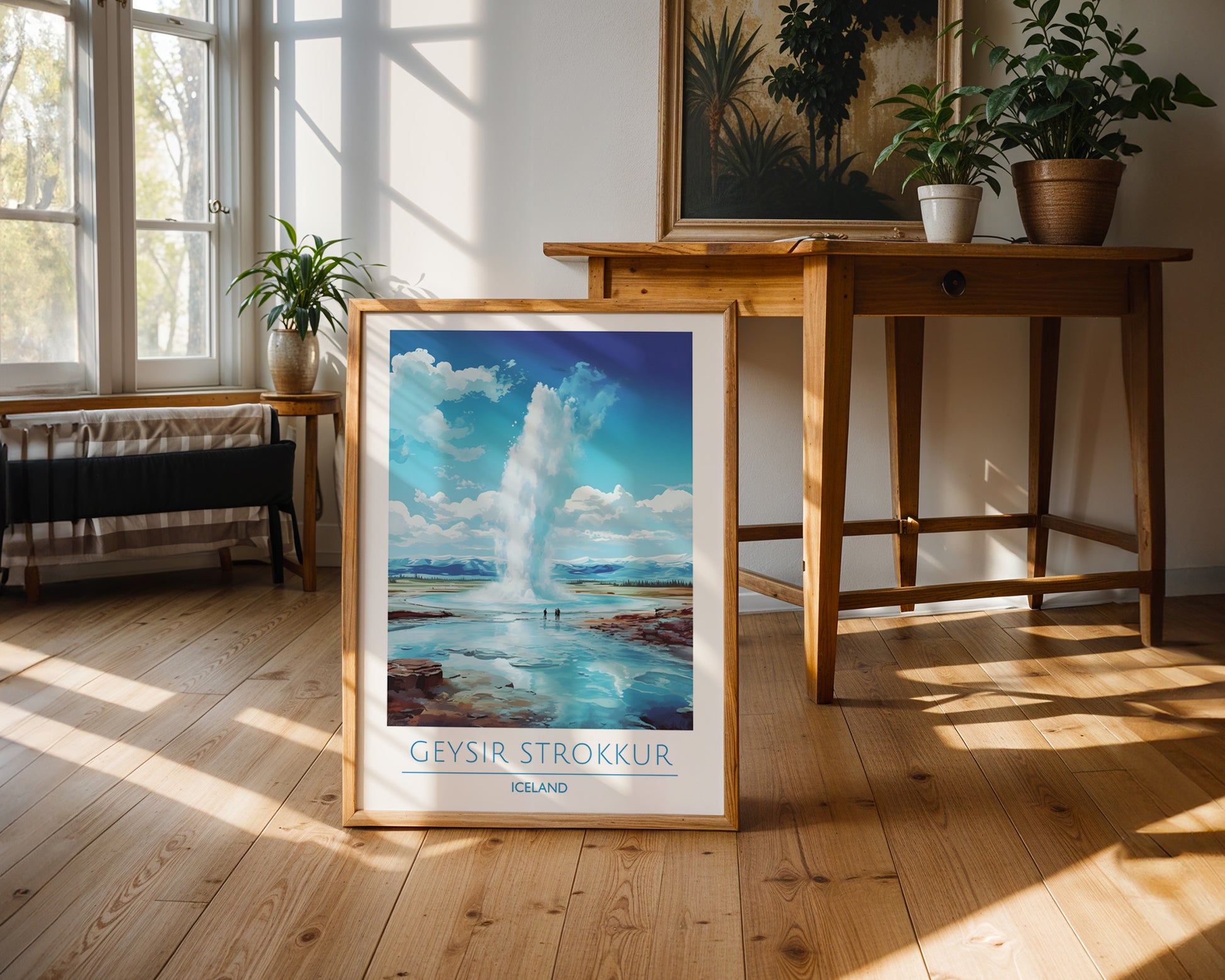 Geysir Strokkur Iceland Poster - GroovyGrove