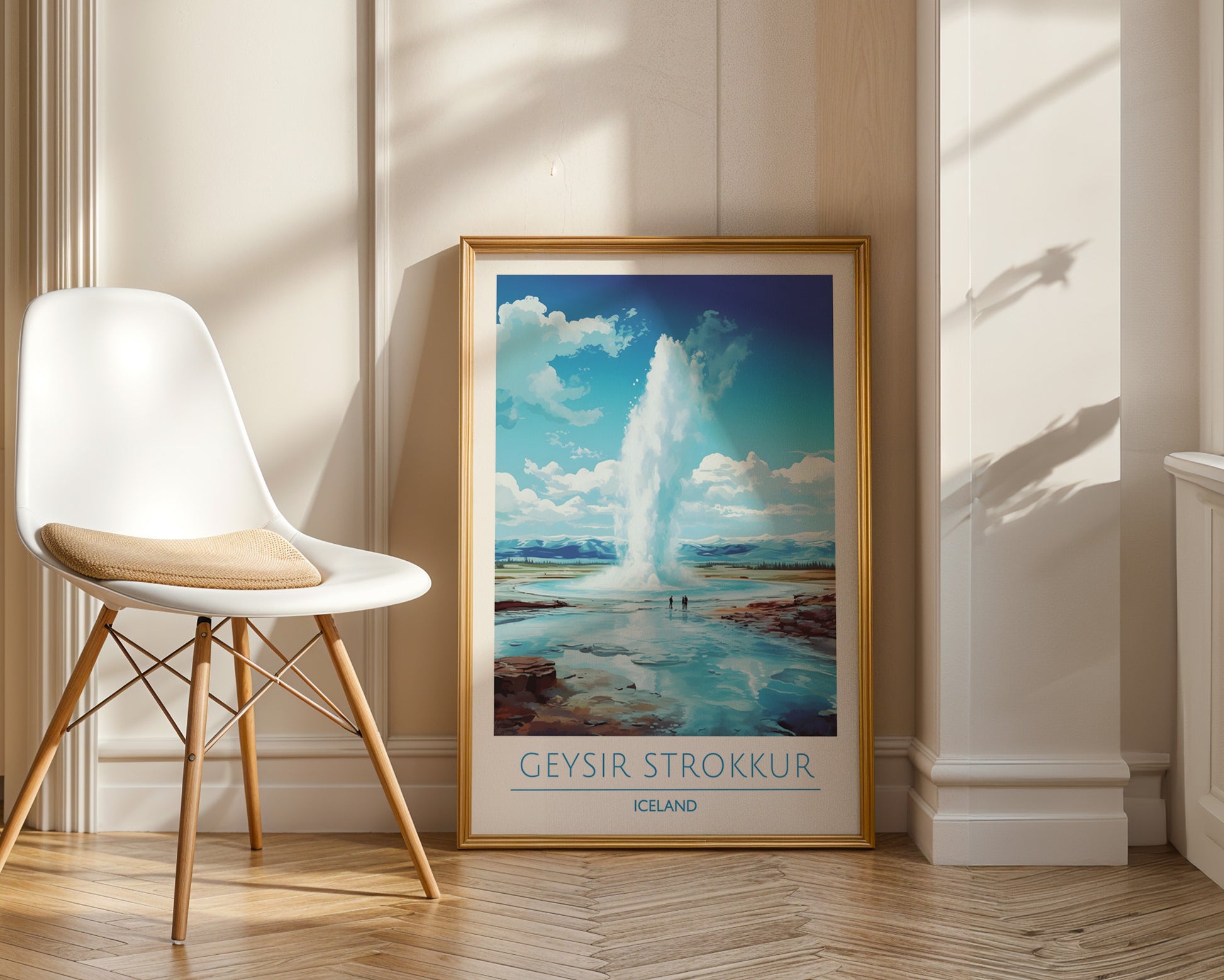 Geysir Strokkur Iceland Poster - GroovyGrove