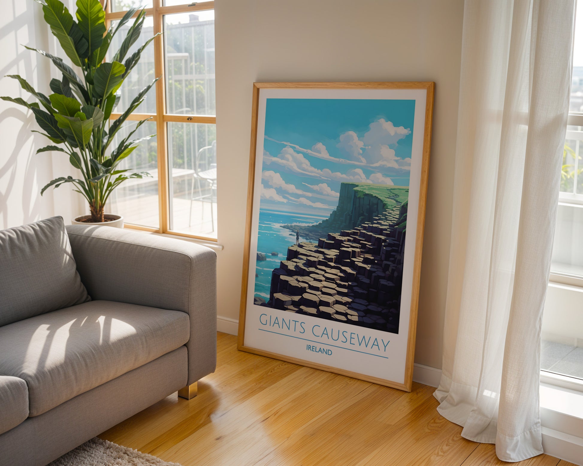 Giant's Causeway Ireland Poster - GroovyGrove