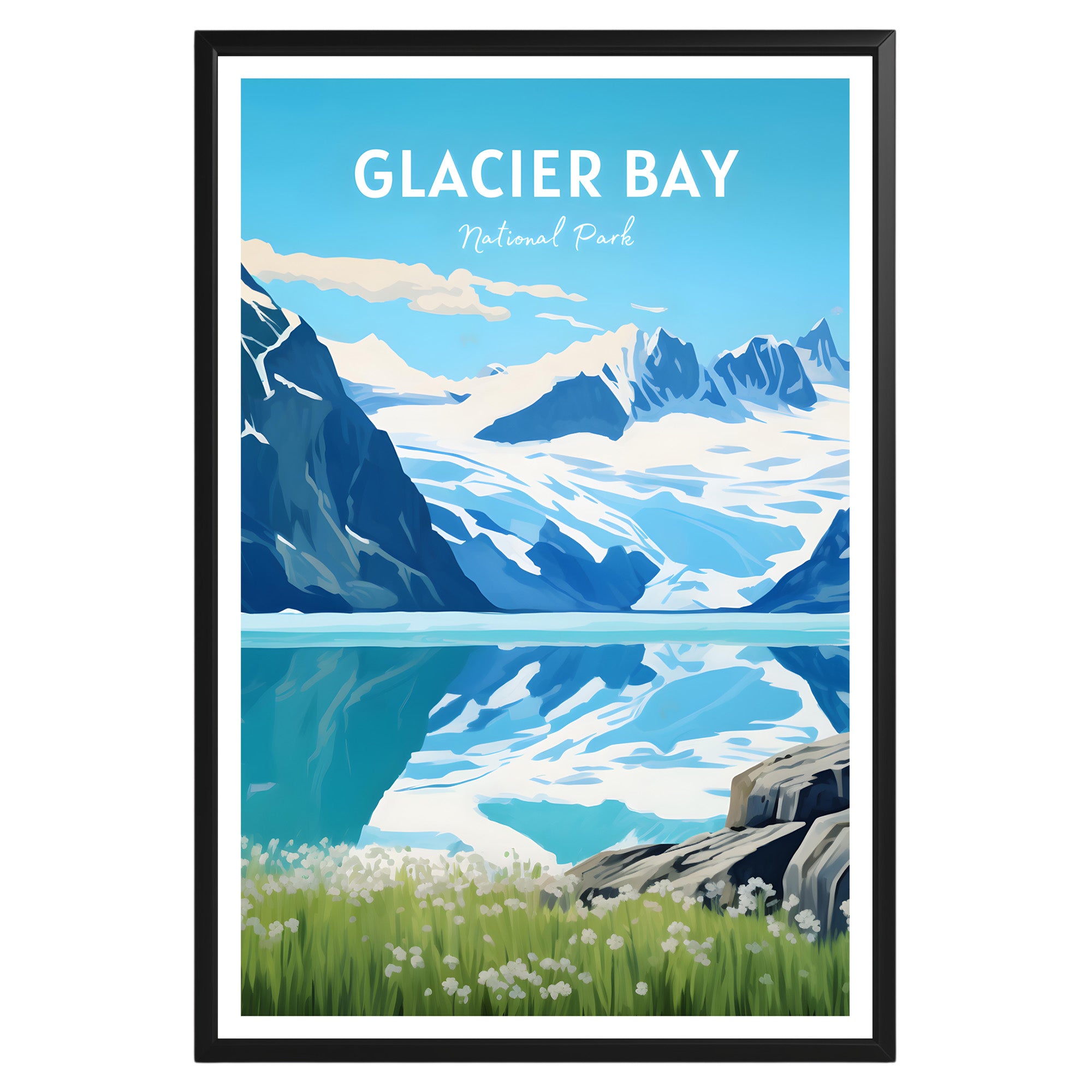 Glacier Bay National Park Poster - GroovyGrove