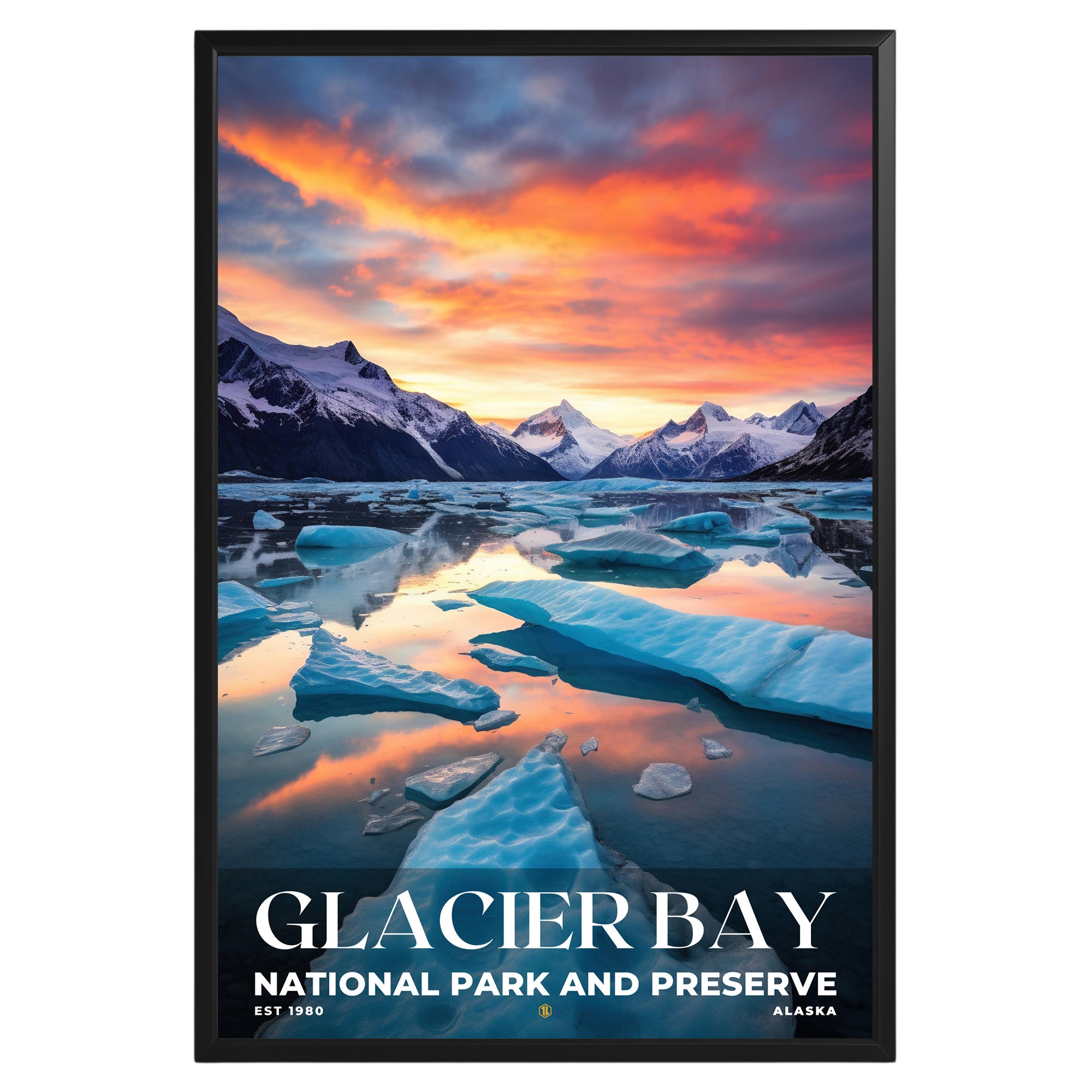 Glacier Bay National Park Poster - GroovyGrove