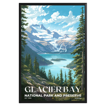 Glacier Bay National Park Poster - GroovyGrove