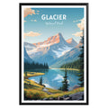 Glacier National Park Poster - GroovyGrove