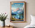 Glacier National Park Poster - GroovyGrove