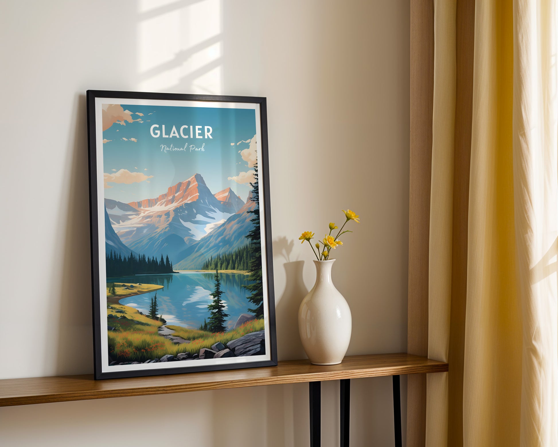 Glacier National Park Poster - GroovyGrove