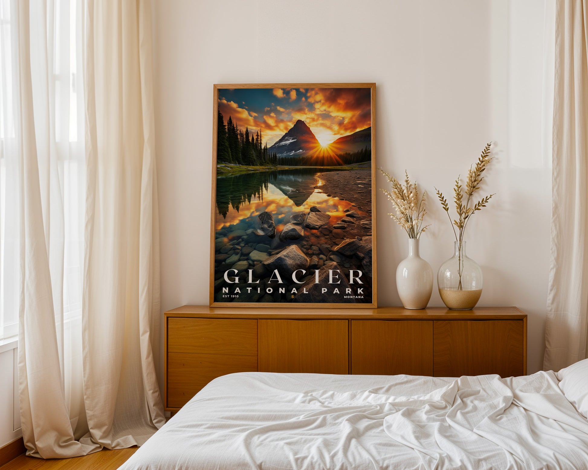 Glacier National Park Poster - GroovyGrove