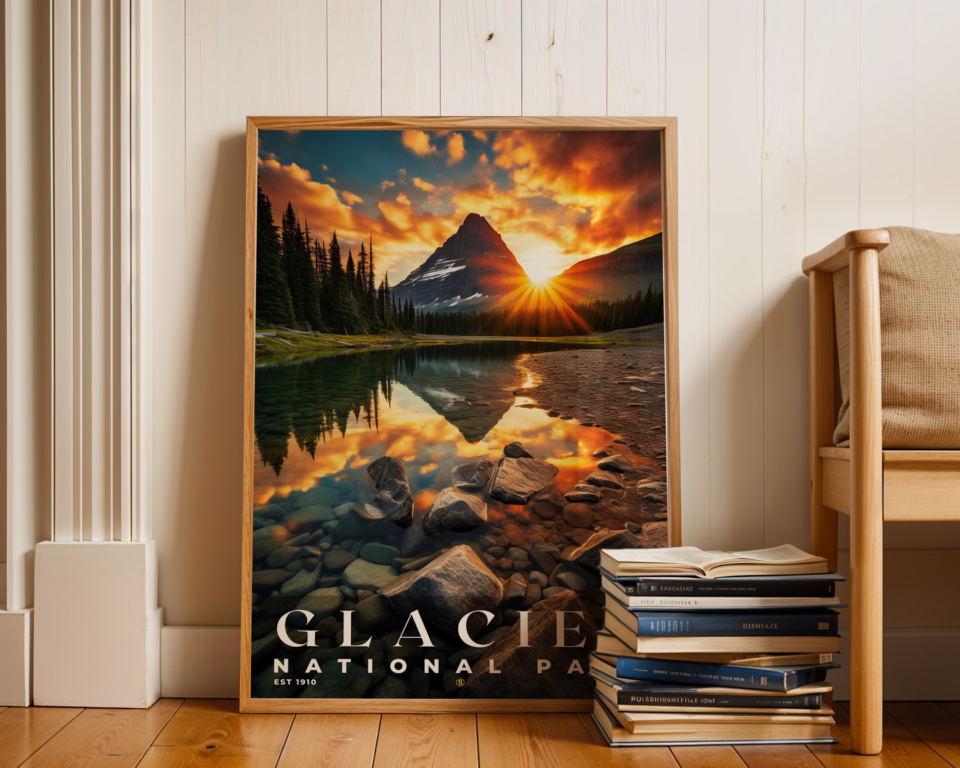 Glacier National Park Poster - GroovyGrove