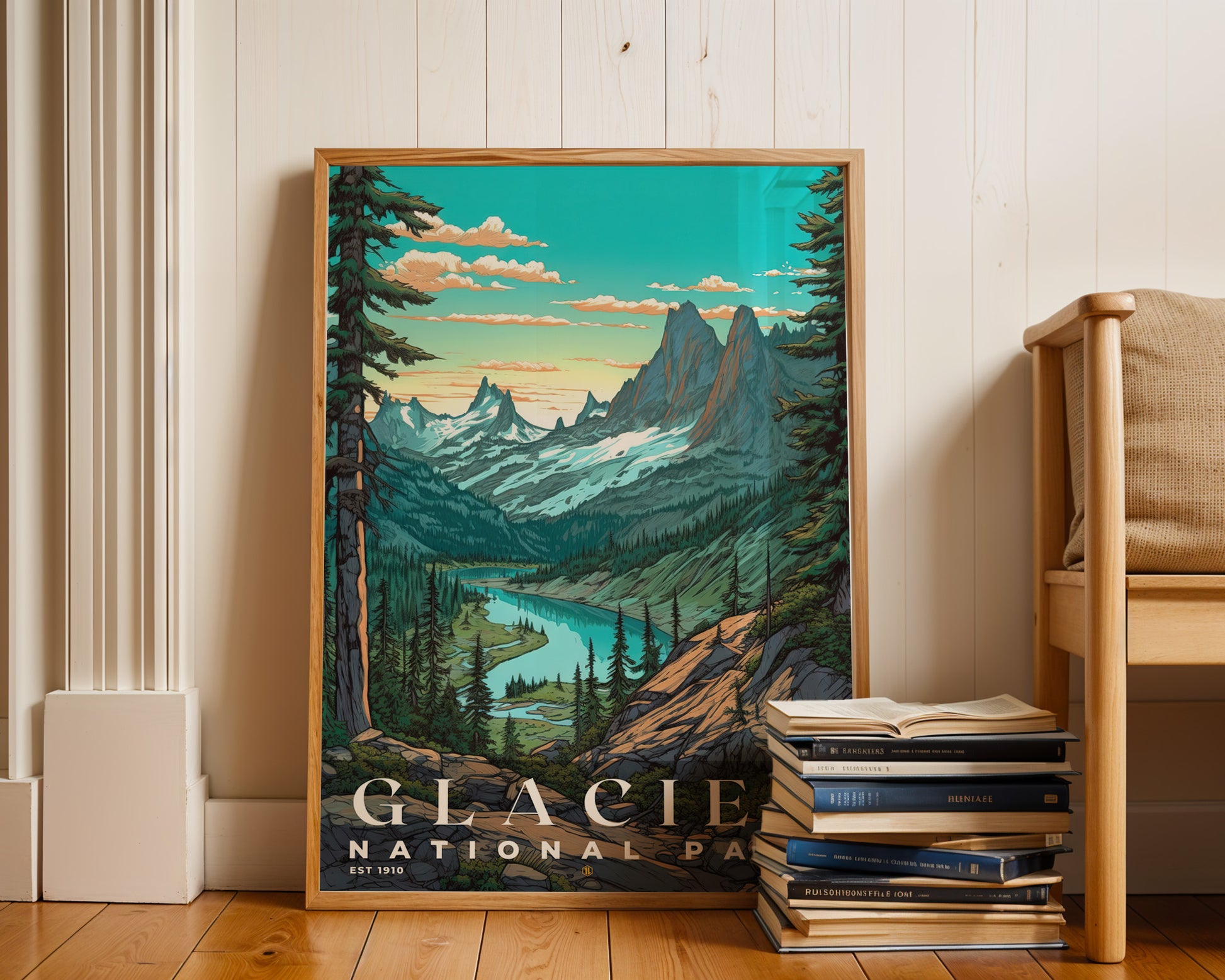 Glacier National Park Poster - GroovyGrove