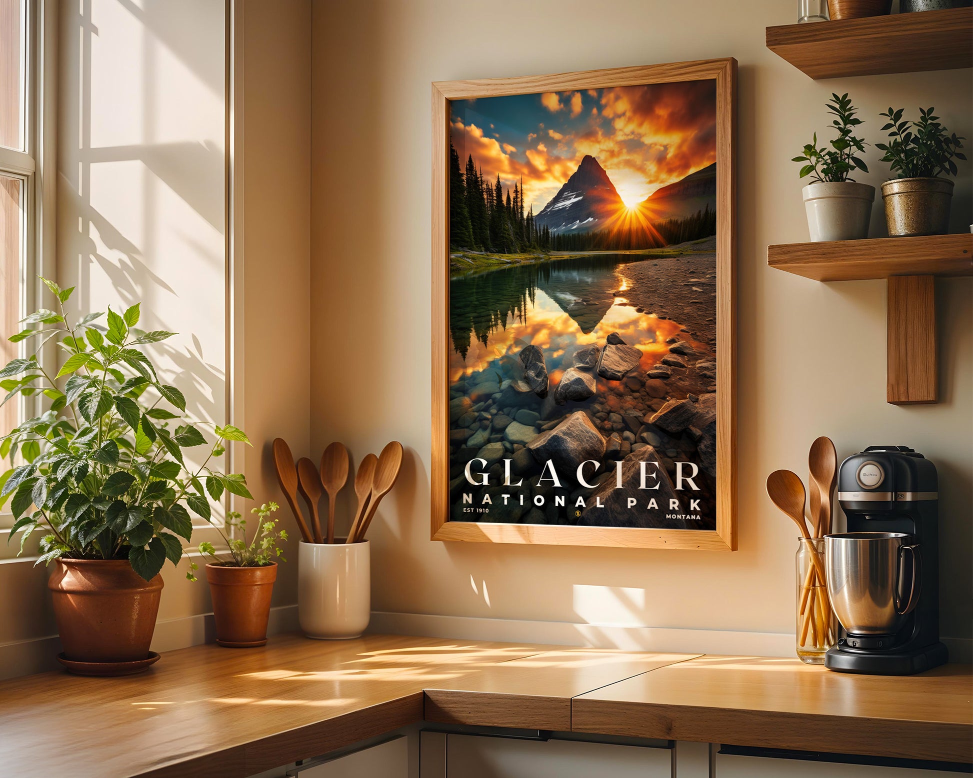 Glacier National Park Poster - GroovyGrove