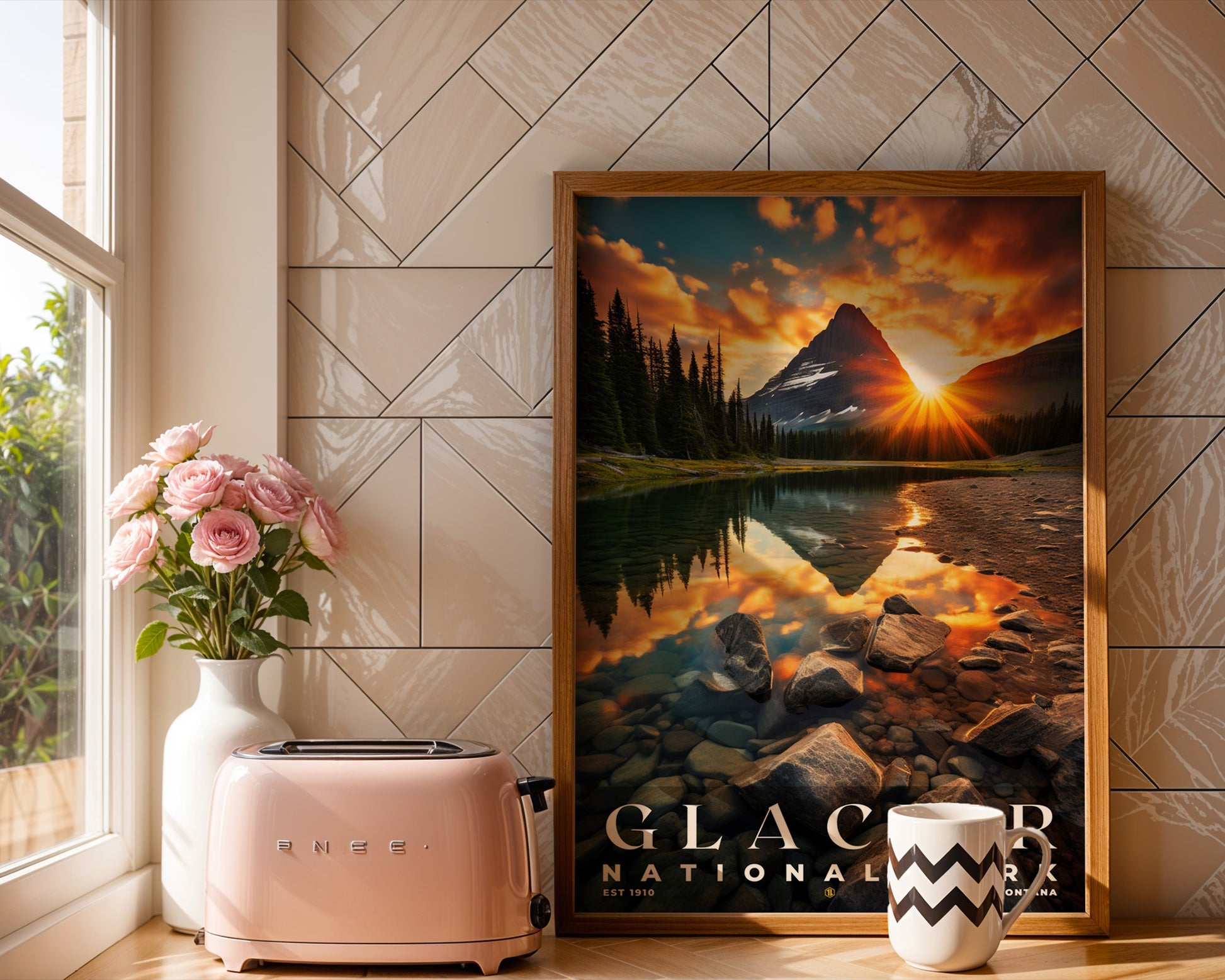 Glacier National Park Poster - GroovyGrove