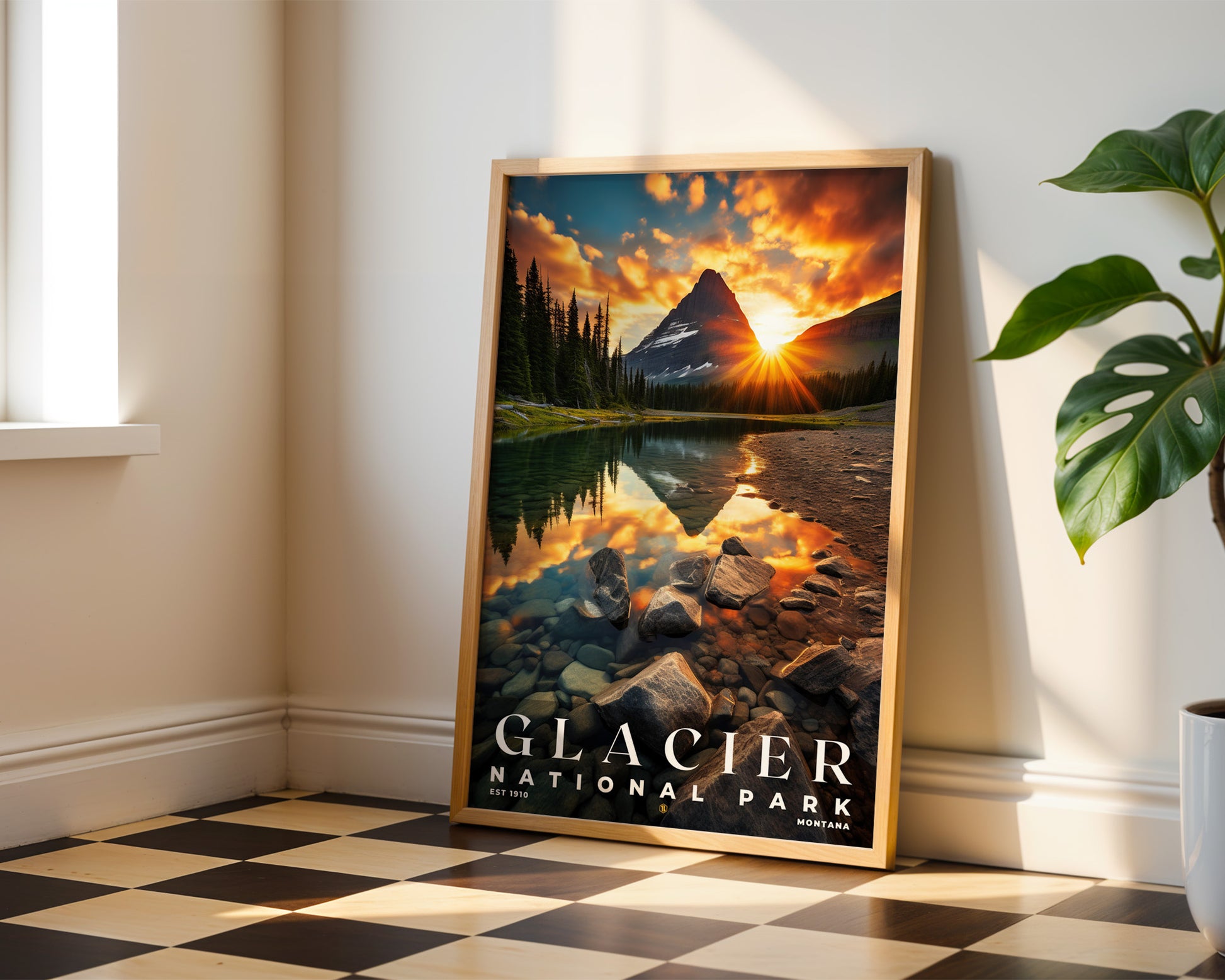 Glacier National Park Poster - GroovyGrove