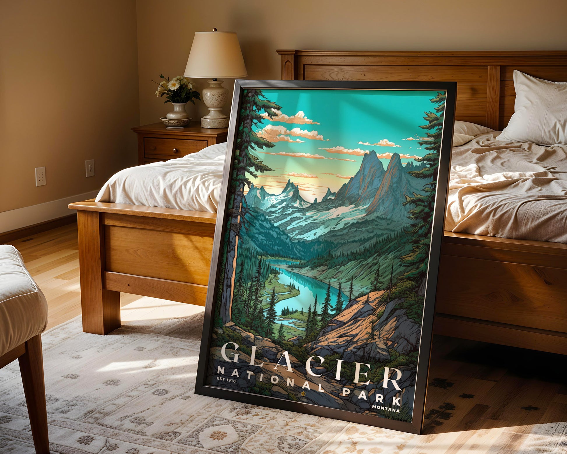 Glacier National Park Poster - GroovyGrove