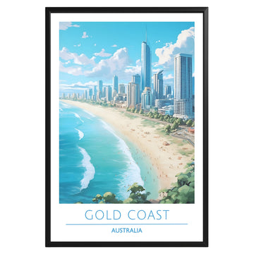 Gold Coast Australia Poster - GroovyGrove