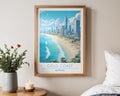 Gold Coast Australia Poster - GroovyGrove