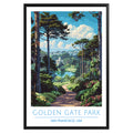 Golden Gate Park San Francisco Poster - GroovyGrove