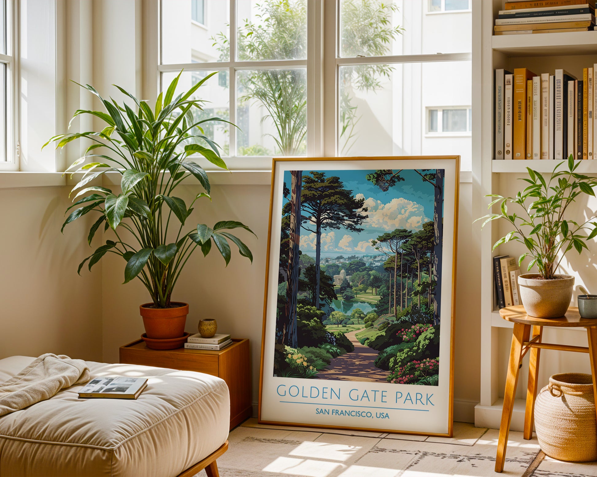 Golden Gate Park San Francisco Poster - GroovyGrove