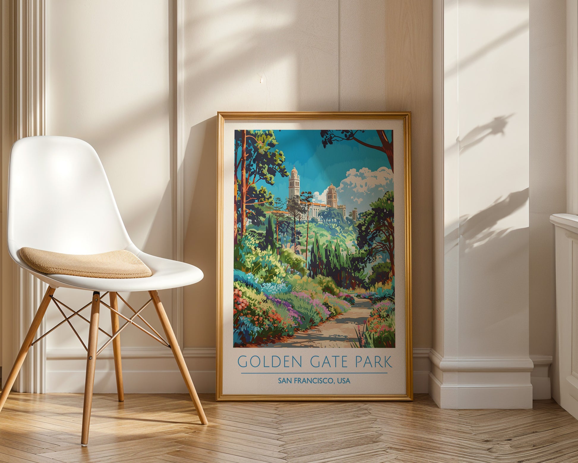 Golden Gate Park San Francisco Poster - GroovyGrove