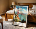 Golden Gate San Francisco California Poster - GroovyGrove