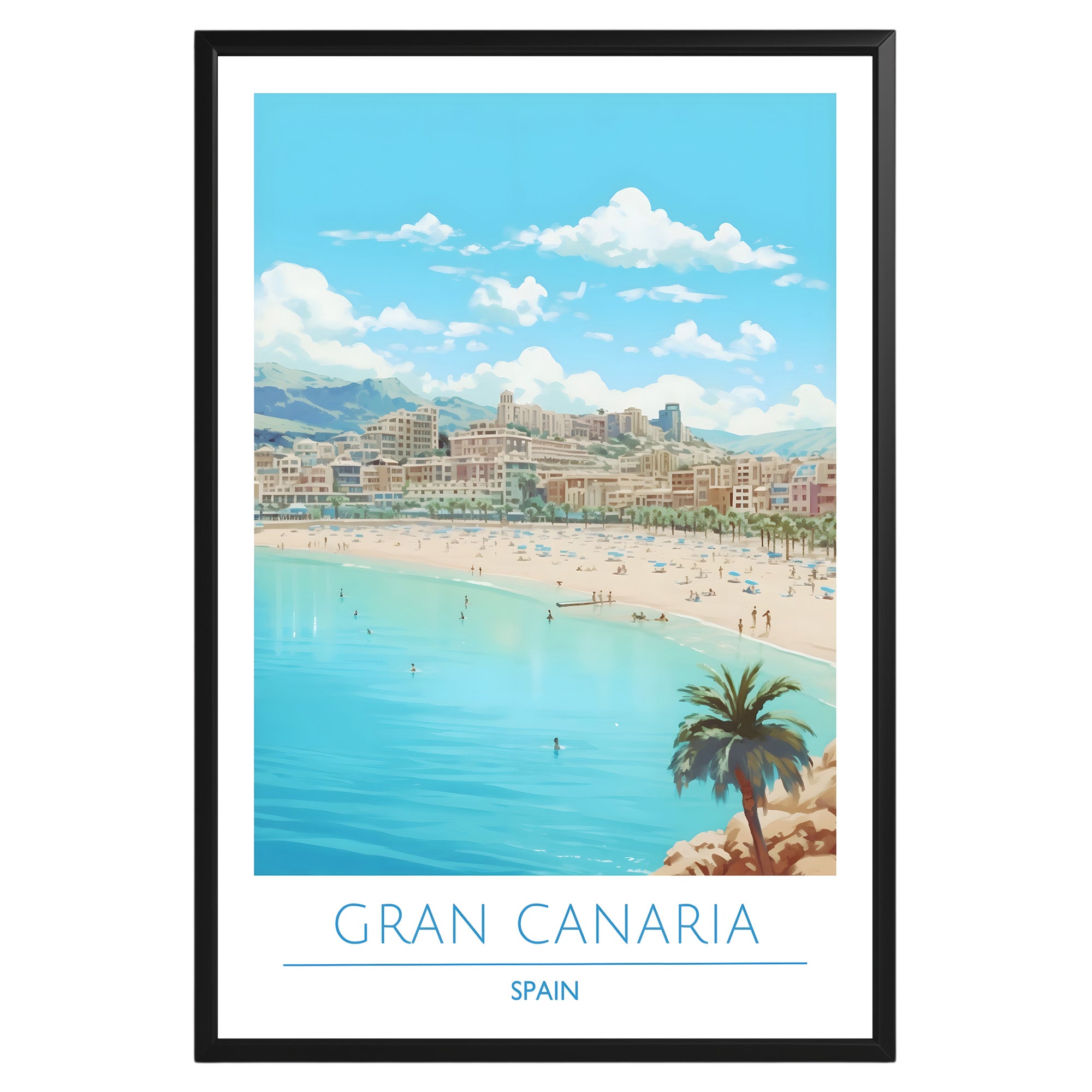 Gran Canaria Spain Poster - GroovyGrove