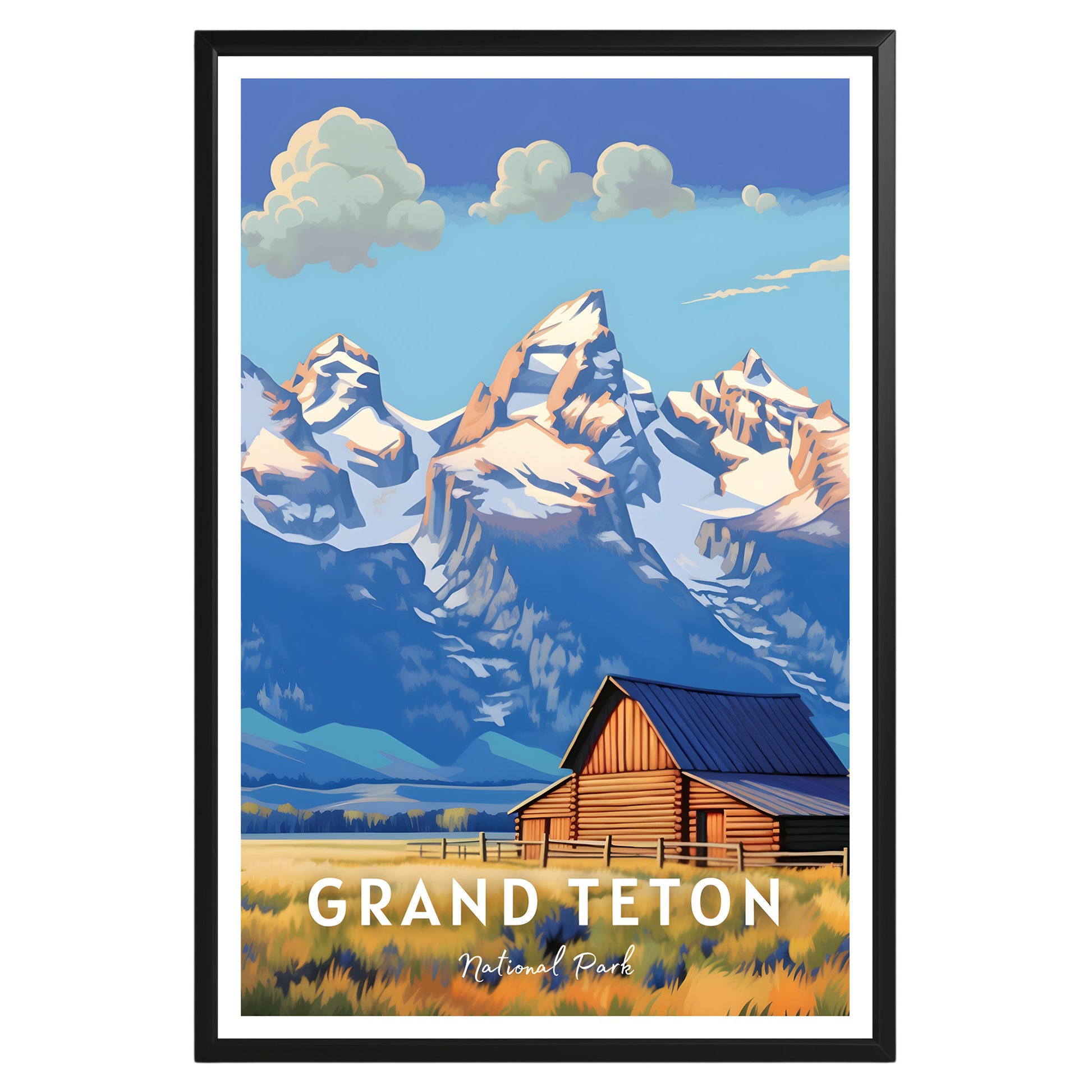 Grand Teton National Park Poster - GroovyGrove