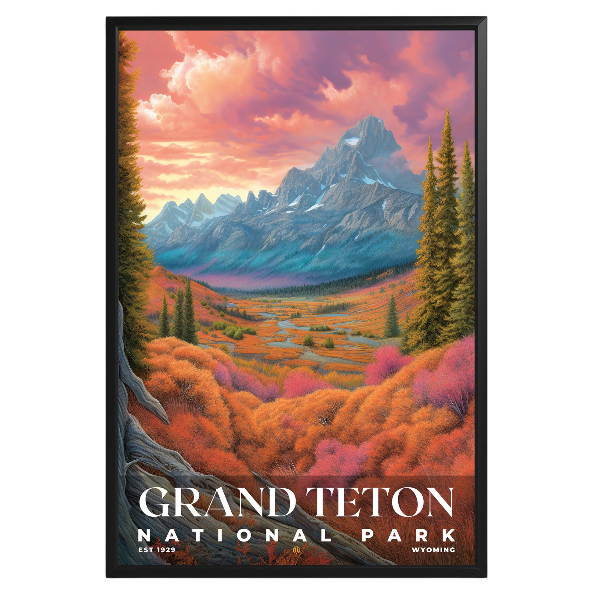 Grand Teton National Park Poster - GroovyGrove